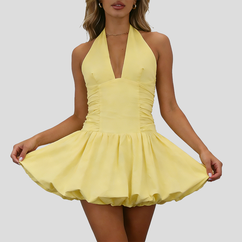 Juliette Bow-Back Mini Dress