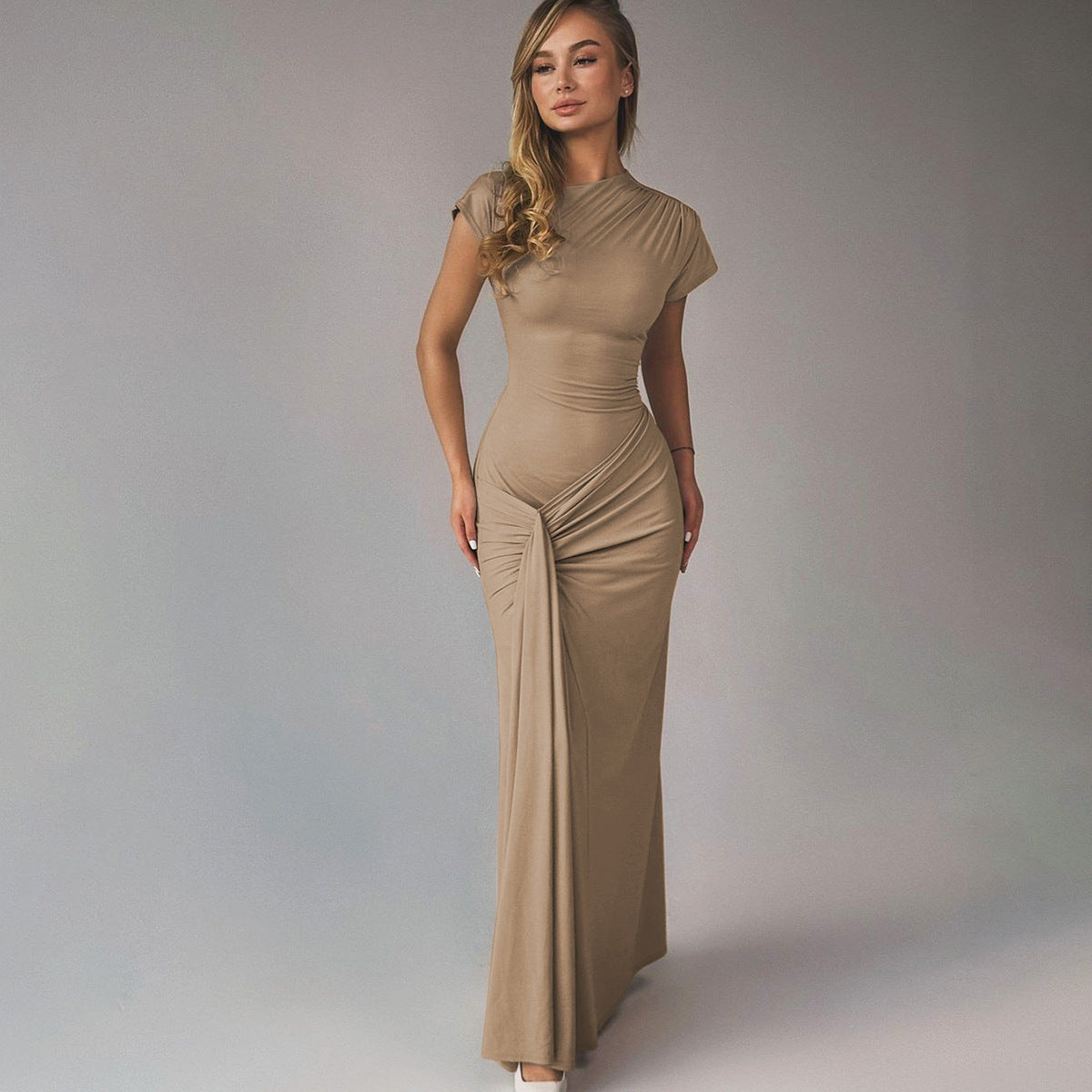 Séraphine Satin Maxi Dress