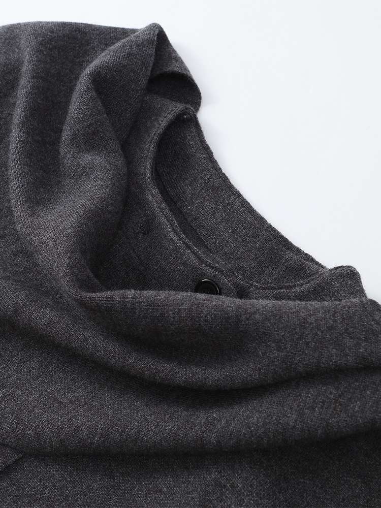 Héloïse Shawl-Collar Wrap Cardigan – view 6