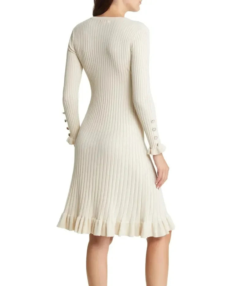 Aurélie Beaded Knit Dress