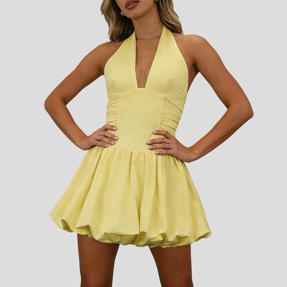 Juliette Bow-Back Mini Dress