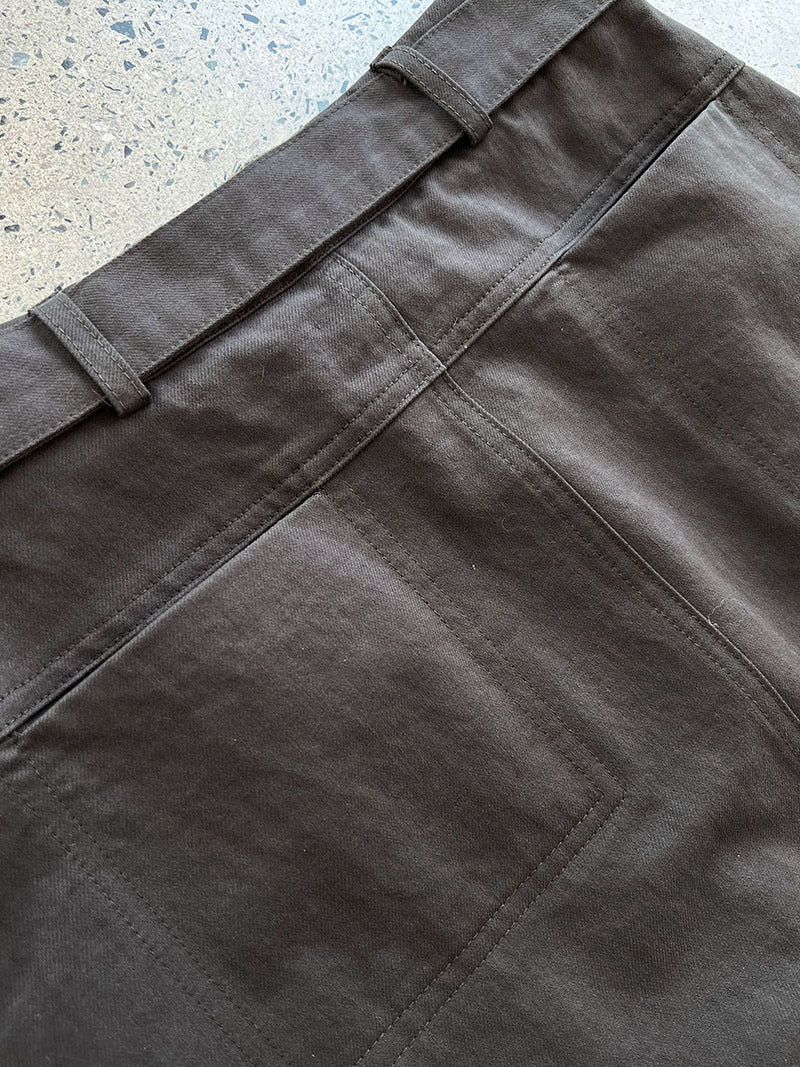 Camille Tie-Waist Pencil Skirt