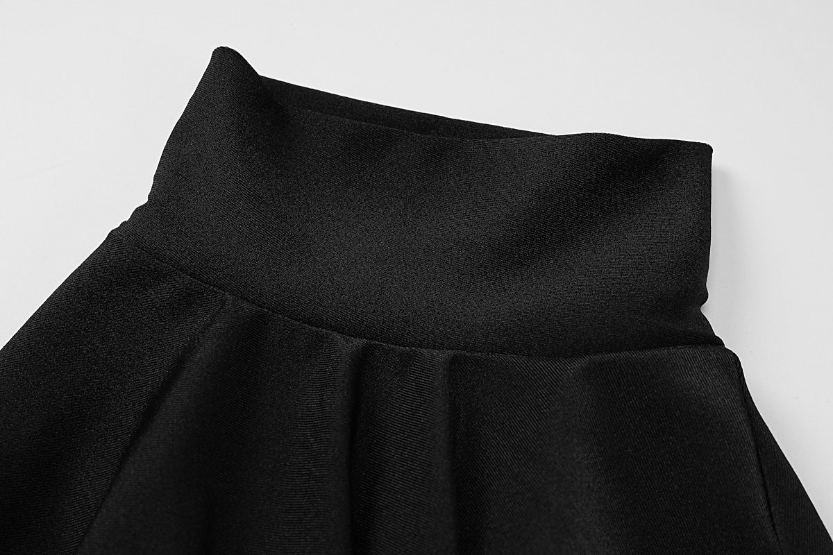 Odette Mock-Neck Midi Dress