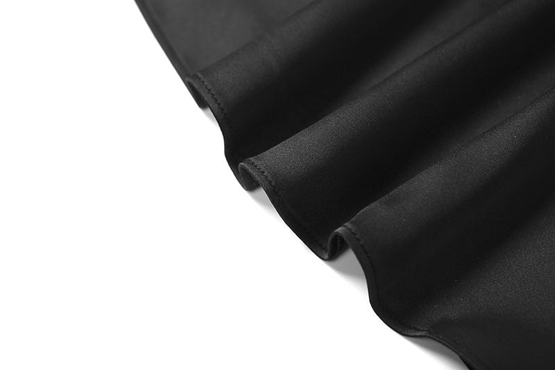 Onyx Strapless Evening Gown