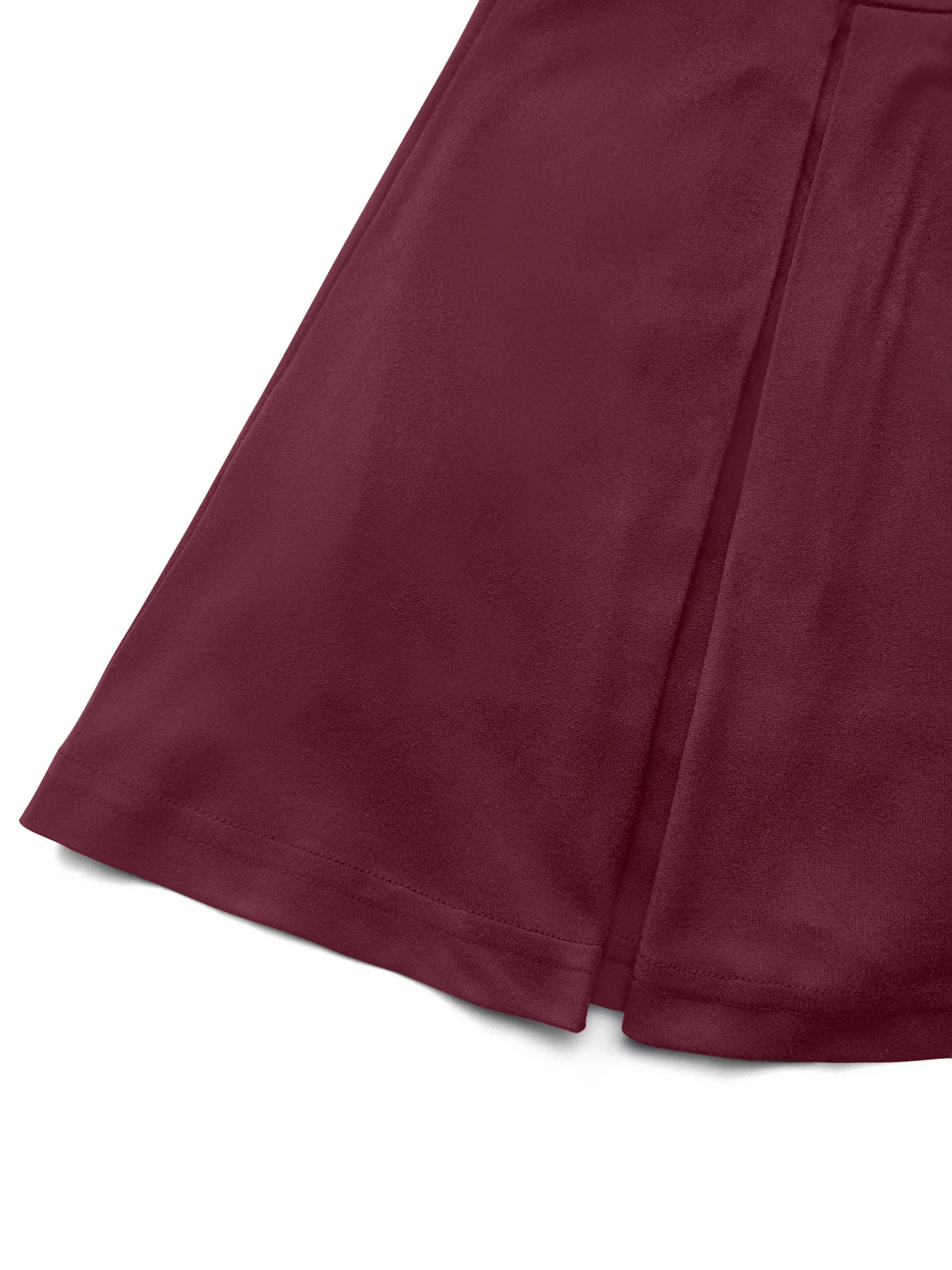 Romane Pleated Mini Skirt with Built-In Shorts