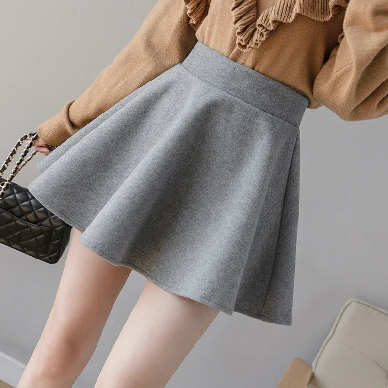 Victoire Pleated Mini Skirt