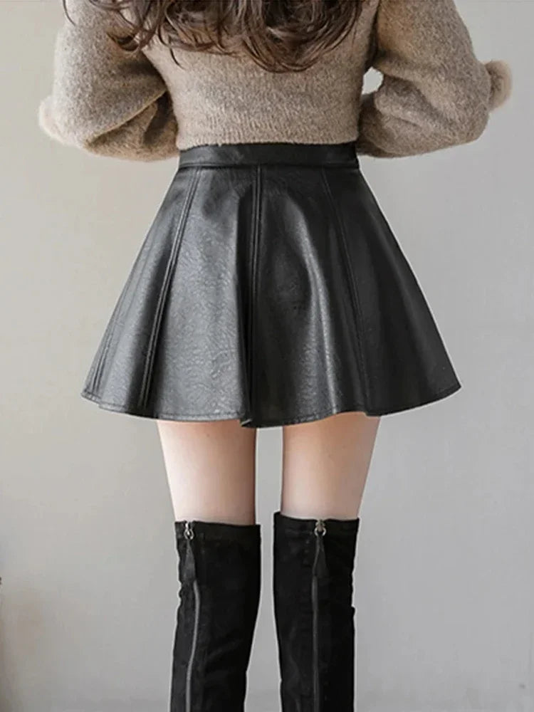 Victoire Pleated Mini Skirt