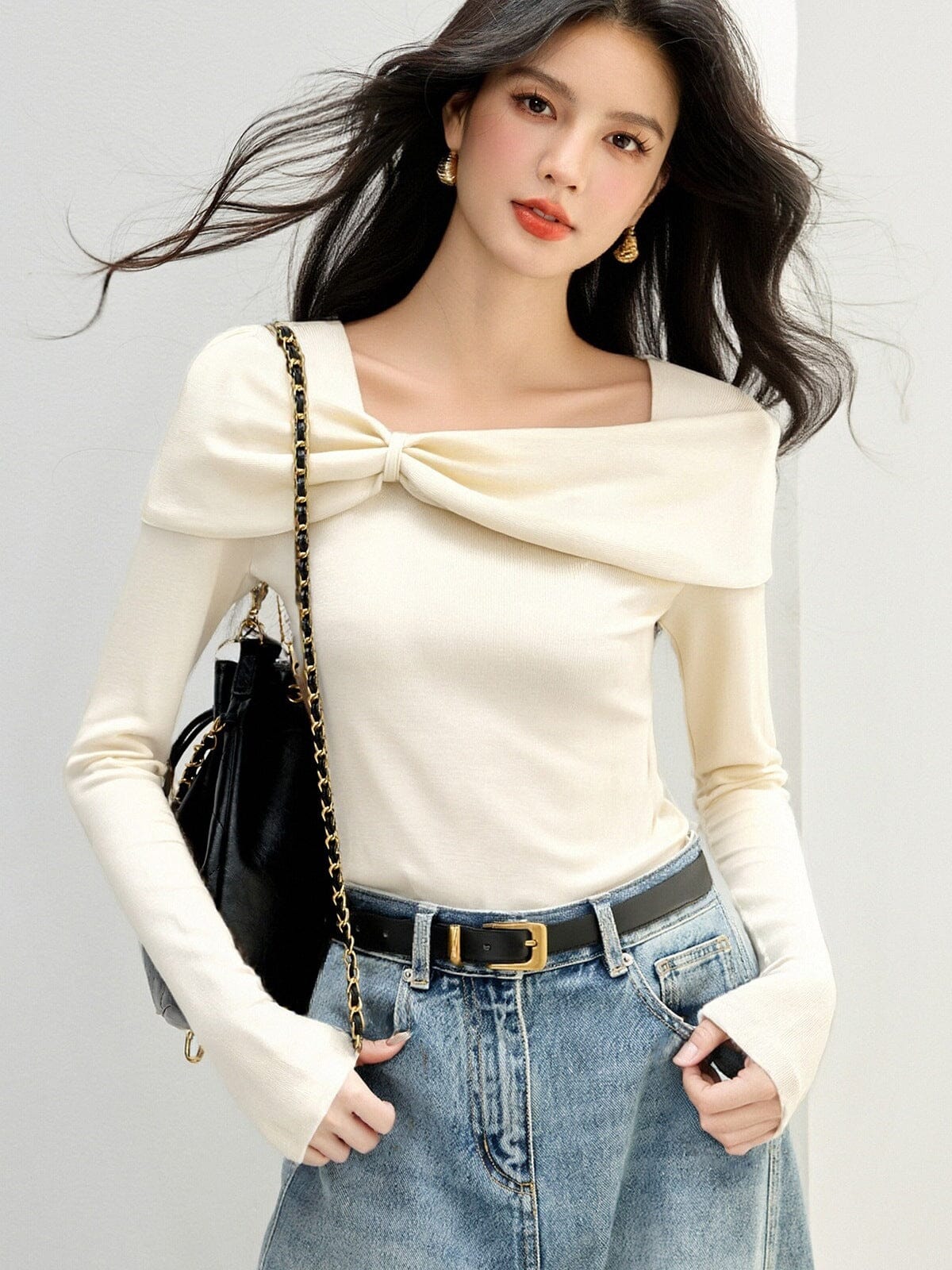 Aria Off-Shoulder Knit