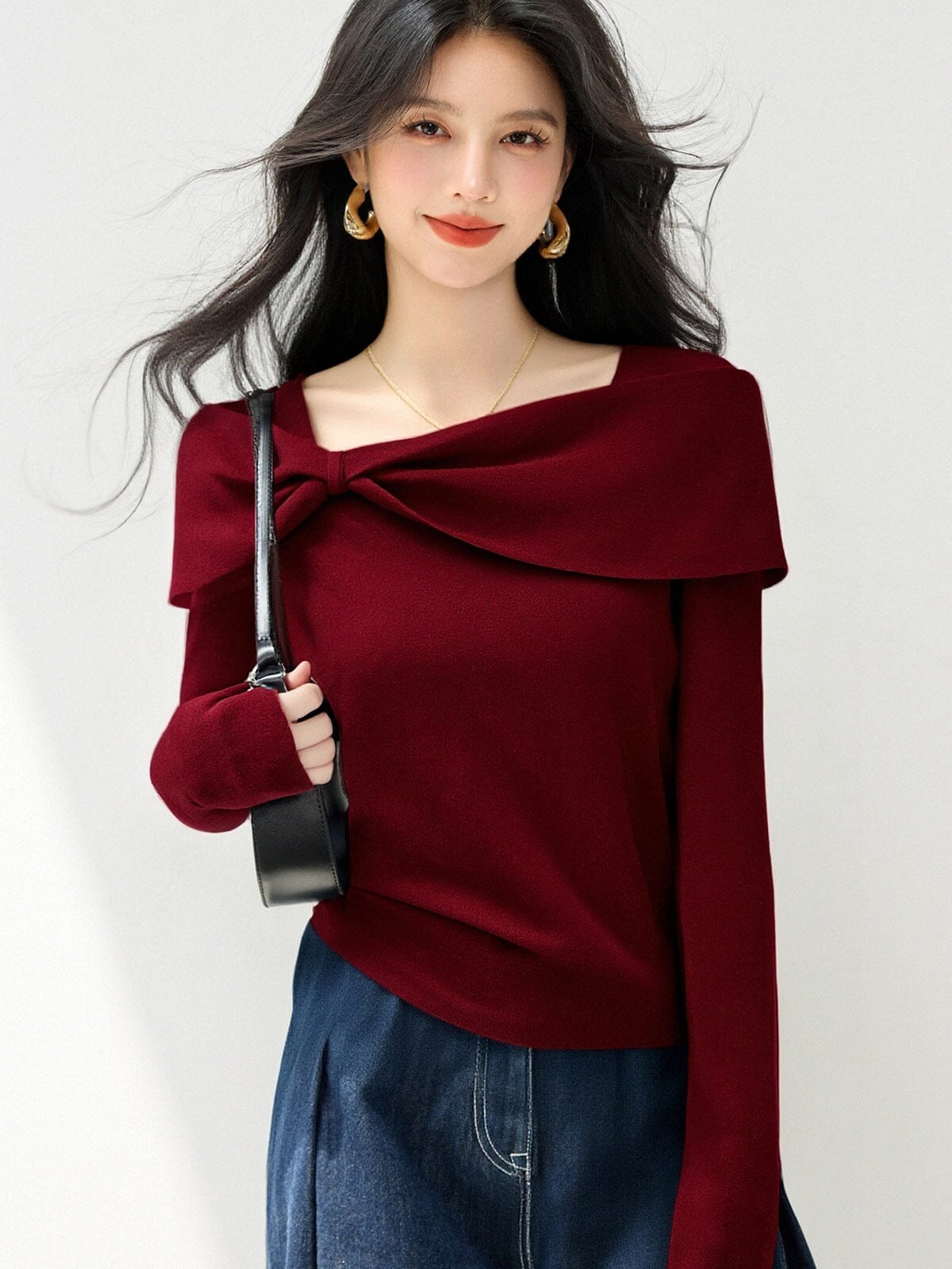 Aria Off-Shoulder Knit