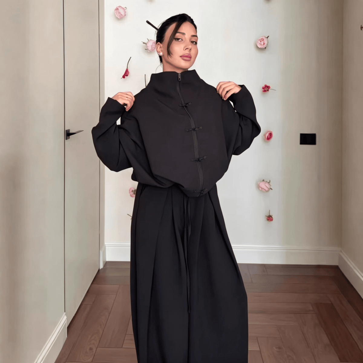 Cocoon Cardigan Set