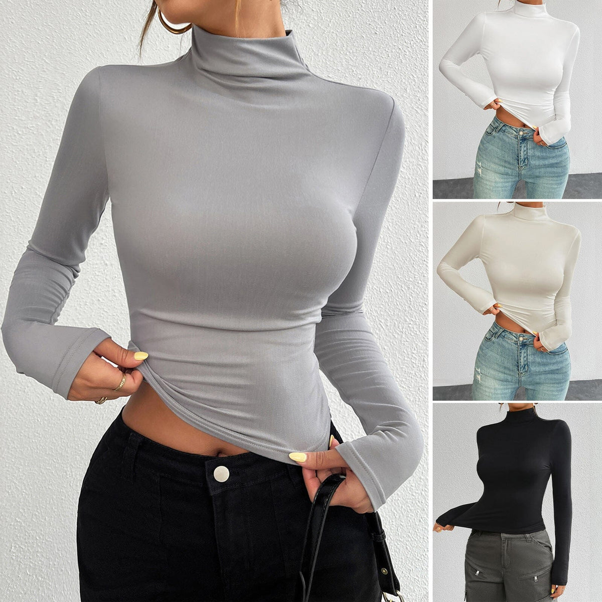 Mila Mock-Neck Base Layer